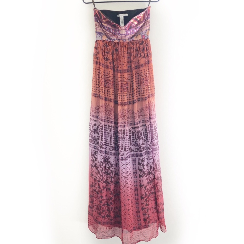 Diane Von Furstenberg DVF Basmati Silk Dye Maxi 4